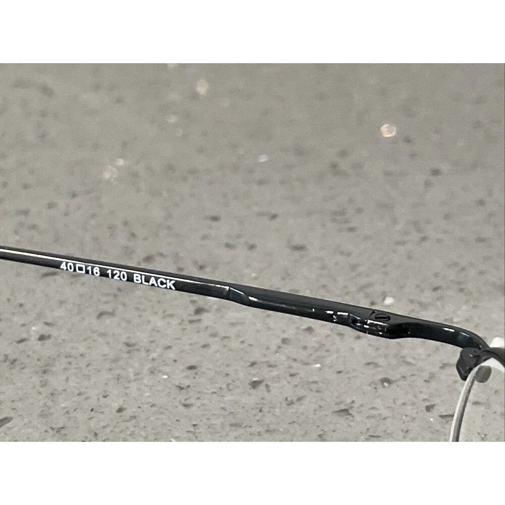 Modern PUMPKIN SKULL BLACK 40-16-120 Metal Full Rim Eyeglasses Frames ONLY oval